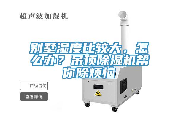 別墅濕度比較大，怎么辦？吊頂除濕機(jī)幫你除煩惱