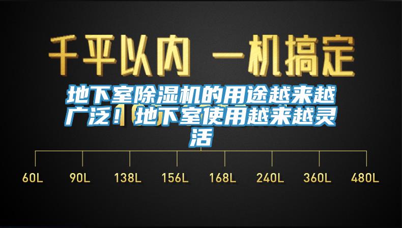 地下室除濕機的用途越來越廣泛！地下室使用越來越靈活