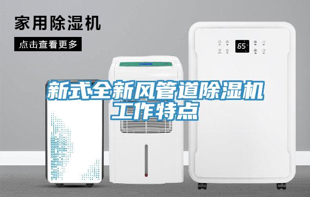 新式全新風管道除濕機工作特點