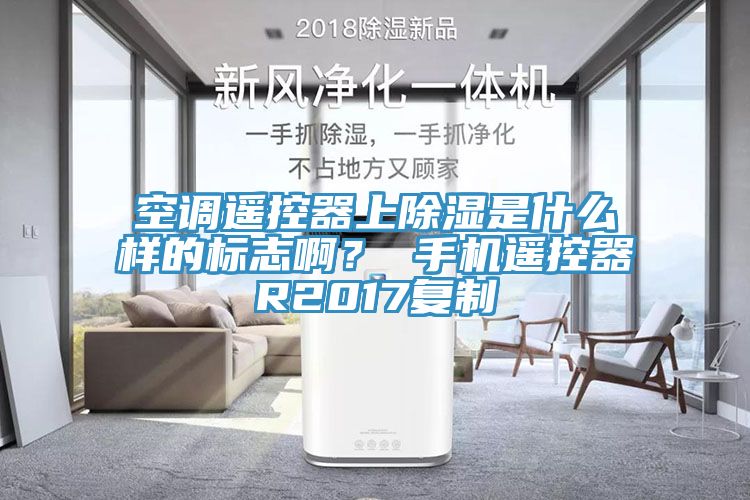 空調遙控器上除濕是什么樣的標志啊？ 手機遙控器R2017復制