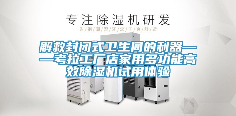 解救封閉式衛生間的利器——考拉工廠店家用多功能高效除濕機試用體驗