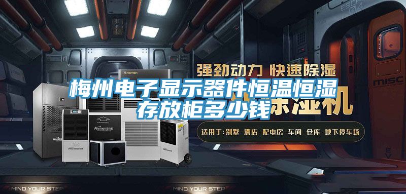 梅州電子顯示器件恒溫恒濕存放柜多少錢