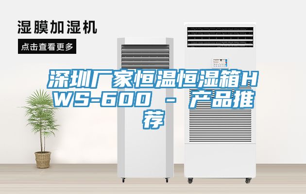 深圳廠家恒溫恒濕箱HWS-600 - 產品推薦