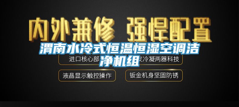 渭南水冷式恒溫恒濕空調(diào)潔凈機組