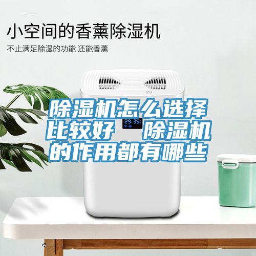 除濕機(jī)怎么選擇比較好  除濕機(jī)的作用都有哪些